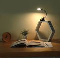 Baseus Mini Clip Lamp Comfort Reading USB Led Light Rechargeable On Desk Lamp Flexible Nightlight Warm Reading Lamp For Travel Bedroom Book.