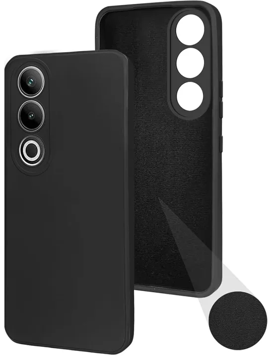 OnePlus%20Nord%20CE4%20Silicone%20Matte%20Flexible%20Soft%20Phone%20Case%20-%20Black%20-%20Phone%20Back%20Cover%20-%20Image%203