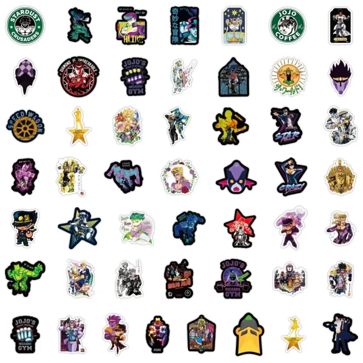 10/30/50/100pcs%20JoJo%20Bizarre%20Adventure%20Stickers%20Laptop%20Phone%20Case%20Travel%20Luggage%20Fridge%20Car%20Sticker%20Graffiti%20Anime%20Vinyl%20Decals%20-%20Image%204