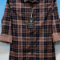 Multi color Check Cotton Long Sleeve Casual Shirt for Men.