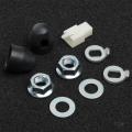 With 12/14mm Shaft Nut Cover Motor Nut Lock Washer/Spacer M12/M14 Lock Nut EBIKES E-bike Hub Motor Axle.