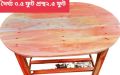 Wooden Daining table 3.5/2.5fit mehgony / wooden Reading table / Reastutant table / Kitchen table. 