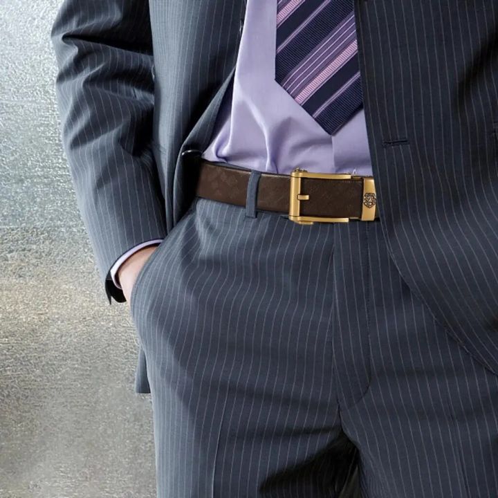 High%20Quality%20Casual%20Brown%20Genuine%20Leather%20Mens%20Belts%20Gold%20Black%20Automatic%20Buckles%20Ratchet%20Dress%20Jeans%20Pants%20Waist%20Straps%20Formal%20-%20Image%204