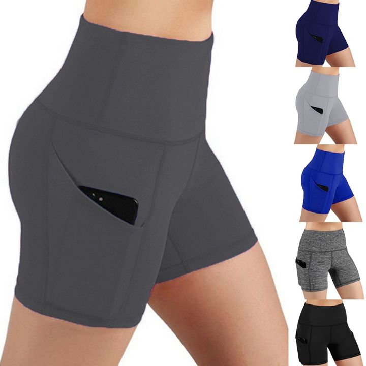 Gym%20Jogging%20Running%20Shorts%20Yoga%20Shorts%20Women%20High%20Waist%20Lifting%20Push%20Up%20Tight%20Sports%20Pocket%20Fitness%20Yoga%20Short%20Pant%20-%20Image%203