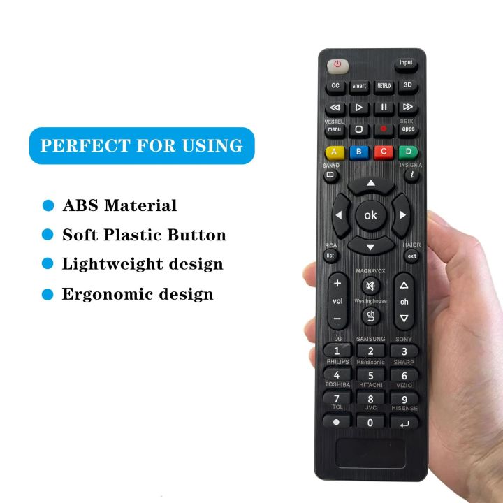Universal%20TV%20Remote%20Control%20for%20Samsung%20LG%20Sony%20Philips%20Sharp,%20Panasonic%20TCL%20Toshiba%20Hitachi%20VIZIO%20HAIER%20TV%20remote%20-%20Image%204