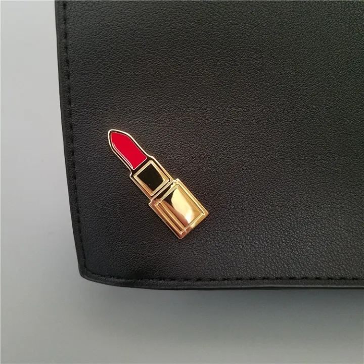 New%20Estee%20Lauder%20Black%20Lipstick%20Cosmetic%20Bag%20Simple%20Clutch%20Portable%20Storage%20Pu%20Influencer%20-%20Image%204