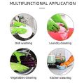 Multicolor High Quality Silicone Kitchen Dish Washing, Cleaning, Gardening, Laundry, Lab Hand Gloves (Multicolor). 