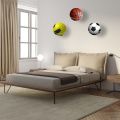 4 Pcs Wall Mount Sports Ball Holder Display for Medicine Ball.