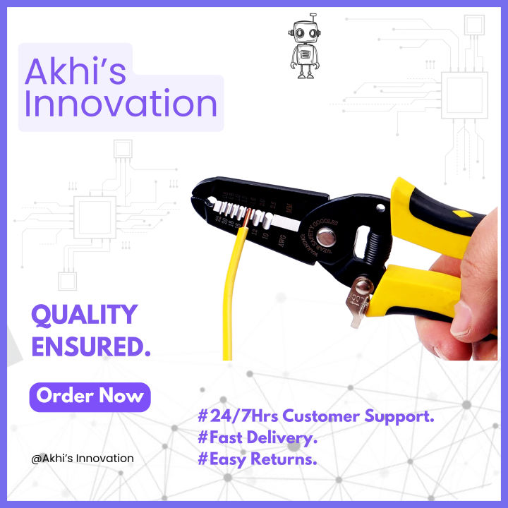 High Quality Wire Stripper 7 in 1 | Daraz.com.bd