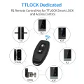 2.4GHz Wireless Remote Control Bluetooth Key Fob for TTLOCK Smart Door Lock Smart Devices Work with TTLock APP Durable Easy to Use. 