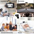 NEW 1080P -720P Webcam Full HD  Webcam For Online Office, Class, Video Conference  Computer PC Laptop Camera. 