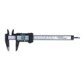 Measuring Tool Vernier Caliper Digital 6 "15mm LCD Electronic Carbon Fiber Caliper Gauge Micrometer Digital Caliper Ruler-black type 2. 