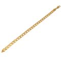 【Daily Necessities For Anyone Store】18K Yellow Gold GF 10mm Mens Women's Curb Chain Jewelry.