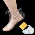 100pcs Clear Plastic Disposable Bath Liner Foot Pedicure Spa Wax Cover Bag Sock. 