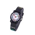 Kids 3D Watch Cartoon Waterproof Wrist Watch Creative Quartz Watch Kids Accessories Black. 