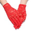 New Party Dressy Gloves Women High Quality Lace Gloves Paragraph Wedding Gloves Mittens Accessories Full Finger Girls. 