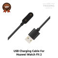 Huawei Watch Fit 2 Magnetic Charging Cable High Quality USB Charger Cable USB Charging Cable Dock Bracelet Charger for Huawei Watch Fit 2 Smart Watch. 