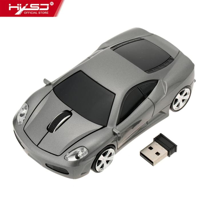 Computer Mouse Racing HXSJ 2.4Ghz Racing Car Shaped Optical Usb Mouse/Mice 3D 3 Buttons 1000 ...
