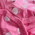 Baby Half Sleeve Organic Cotton Printed Romper From Levin.