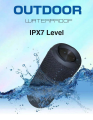 Awei Y669 Speaker TWS Outdoor Portable Bluetooth Speakers Wireless IPX7 Lightweight Superior Sound Quality. 
