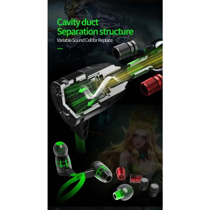 Plextone%20G25%20Dual%20Variable%20Sound%20Cell%20Gaming%203.5mm%20In-Ear%20Wired%20Earphone%20-%20Image%208