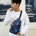 Travel Crossbody Bag On Shoulder Sling Bag Pack Messenger Pack Chest Bag For Male Fashion Men Casual Multifunction Shoulder Bag. 