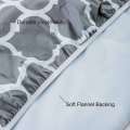 Round Tablecloth with Elastic Edge Waterproof Oil Proof Table Cloth.