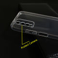 For Xiaomi Redmi Note 9 4G/Redmi 9 Power Camera Protection Premium Silicone Case Crystal Clear Soft TPU Ultra-Thin Transparent Flexible Protective Mobile Phone Back Cover.