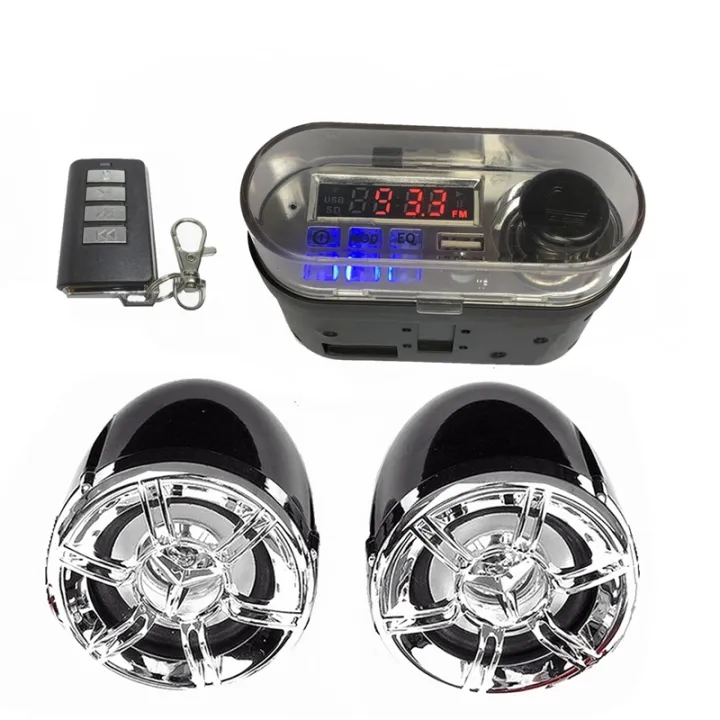 Motorcycle%20Audio%20Sound%20System%20Stereo%20Speaker%20Waterproof%20Motorbike%20Scooter%20FM%20Radio%20Bluetooth%20USB%20TF%20MP3%20Music%20Player%20Kit%20-%20Image%209
