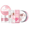 LAIKOU Sakura Skin care Combo (eye mask/essence cream/serum/mud mask/sleeping mask/eye cream). 