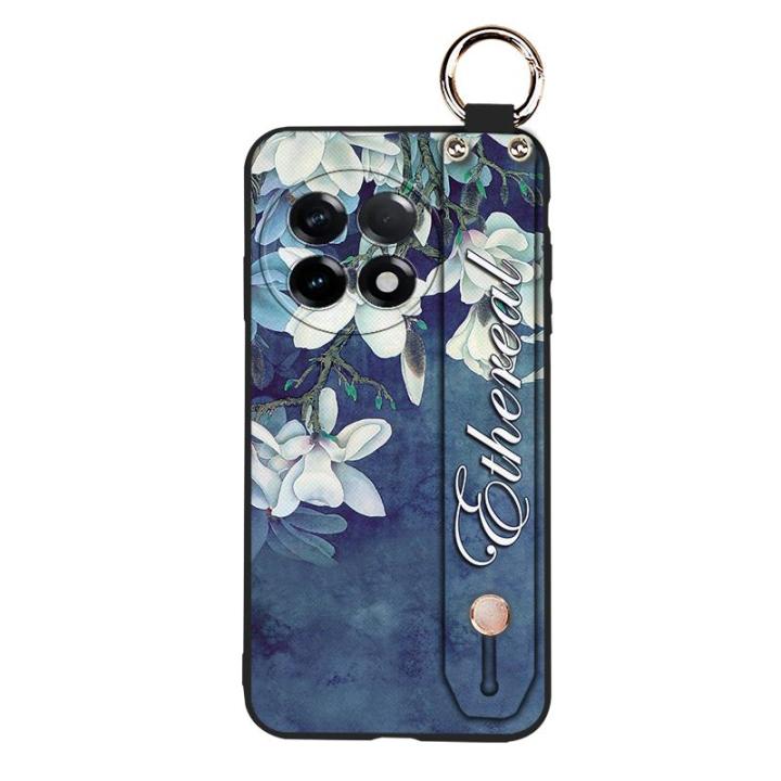 Dirt-resistant%20Flower%20Phone%20Case%20For%20OnePlus%2011/1+11%20Wristband%20Anti-knock%20Back%20Cover%20Shockproof%20Lanyard%20Protective%20Ring%20-%20Image%206
