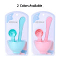 6 in 1 Face Mask Mixing Bowl Set, DIY Facemask Mixing Tool Kit with Facial Mask Bowl Stick Spatula Brush and Gauge Spoons. 