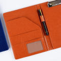 A5 Padfolio Organized Business Professional Portfolio Leather Executive Document Holder for Office Meetings Presentations.