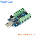Stm32f103c8t6 Usb Interface 10 Channel 12bit Ad Sampling Data Acquisition Stm32 Uart Communication Adc Module.