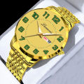 【Hengli jewelry story】Large Digital Fully Automatic Mechanical Watch Fashion Week Calendar Luminous High-end Men's Watch.