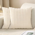 GC 2pcs Corduroy Pillowcases Solid Color Decorative Throw Pillow Covers Cushion For Living Room Couch Bed Sofa 18x18inch. 