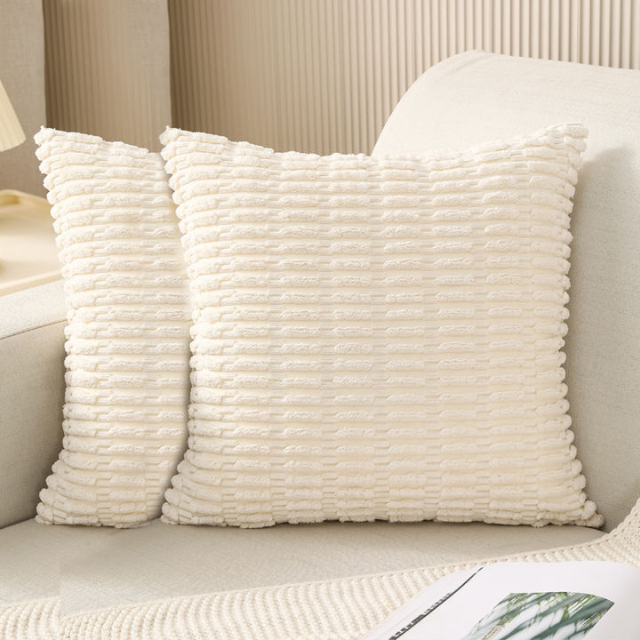 GC%202pcs%20Corduroy%20Pillowcases%20Solid%20Color%20Decorative%20Throw%20Pillow%20Covers%20Cushion%20For%20Living%20Room%20Couch%20Bed%20Sofa%2018x18inch%20-%20Image%208