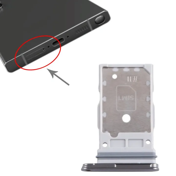 Samsung%20Galaxy%20S24%20Ultra%20Dual%20SIM%20Tray%20Replacement%20Slot%20Holder%20for%20S24%20Ultra%205G%206.8"%20S928U1%20SM-S928U%20Tray%20Repair%20Part%20with%20Opening%20Needle%20(Sim%20Ejector)%20-%20Image%204