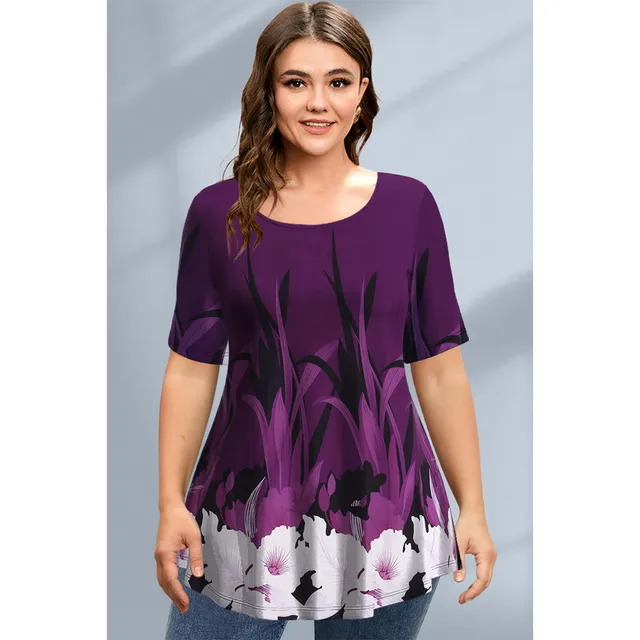 Women's%20T-shirt%20Summer%20Fashion%20Short%20Sleeve%20Tops%20Tees%20Casual%20Daily%20Print%20T%20Shirt%20For%20Women%20Clothing%20Plus%20Sized%20Girls%20Y2k%20Clothes%20-%20Image%207
