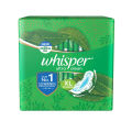 Whisper Ultra Clean Wings Sanitary Pads for Women, XL 15 Napkins - pad. 