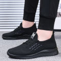 Chef Shoes Men's Deodorant and Non-Slip Working Wear Men's Shoes Long Standing Not Tired Feet Soft Bottom Casual Shoes Old Beijing Cloth Shoes Men. 