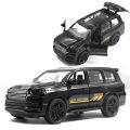 Land Cruiser 1:36 Bulk large alloy off-road car model simulation children's toy car. 