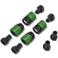 Garden Quick Connect Release Water Hose Fittings Plastic Connectors, Male & Female 3/4 Inch GHT 10Pcs. 