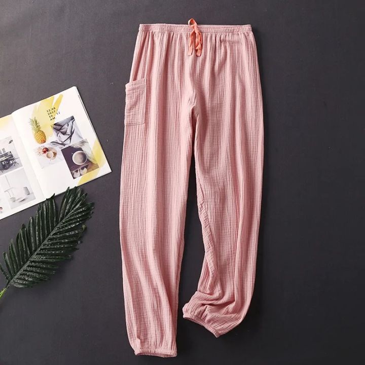 Ladies%20%20Fashionable%20%20pant%20Cotton%20Crepe%20100%25%20New%20Pajamas%20Pant%20for%20Women%20Casual%20Spring%20Autumn%20Home%20Wear%20Trousers%20Large%20Size%20Night%20Ladies%20Pajamas%20Pants%20-%20Image%208