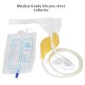NYT Silicone Urine Collector Bag Adults Urinal With Urine Catheter Bags For Older Men Woman Elderly.