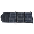 Mini folding waterproof solar panel for hiking and camping. 