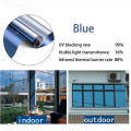 WEFILM Heat Control Window Film Anti-UV One Way Privacy Reflective Glass Tint for Home and Office. 