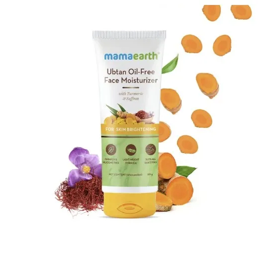 Mamaearth%20Ubtan%20Oil-Free%20Face%20Moisturizer%20With%20Turmeric%20&%20Saffron%20For%20Skin%20Brightening%20-%2080g%20-%20Image%202
