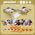 55 Pcs/Set Korean Manga Passion Laser Lomo Card Ilay Riegrow and Jeong Taeui Figure HD Photocard Fans Collection Gift.