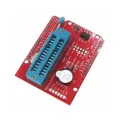 【happy one】AVR ISP Shield Burning Bootloader Programmer Atmega328P Bootloader module with buzzer and LED indicator for Arduino UNO R3. 